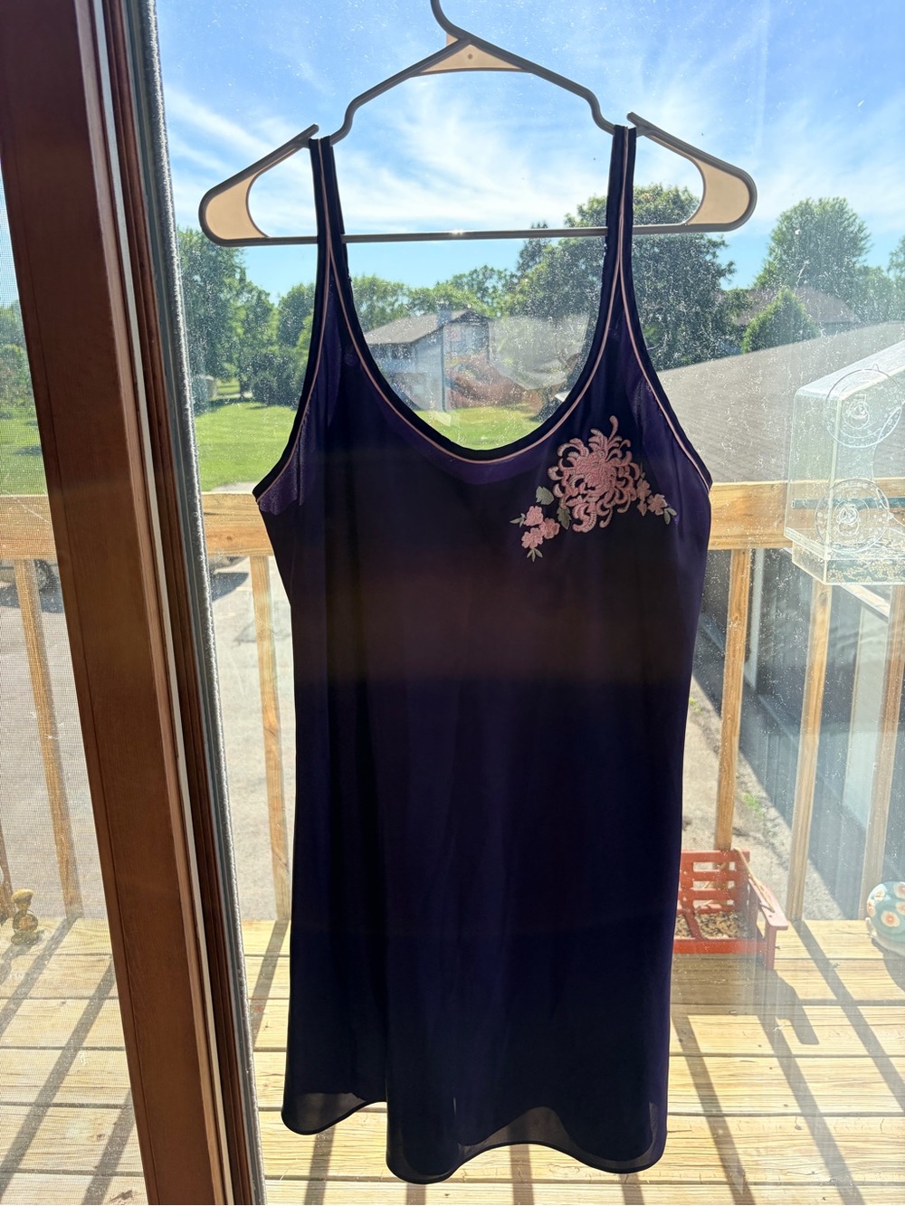 Morgan Taylor Women’s Purple Slip Dress size large